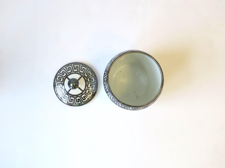 French Ice Bucket with GreekKey Design For Sale at 1stDibs