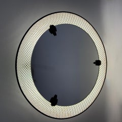 Espejo iluminado francés de Mathieu Mategot , años 50