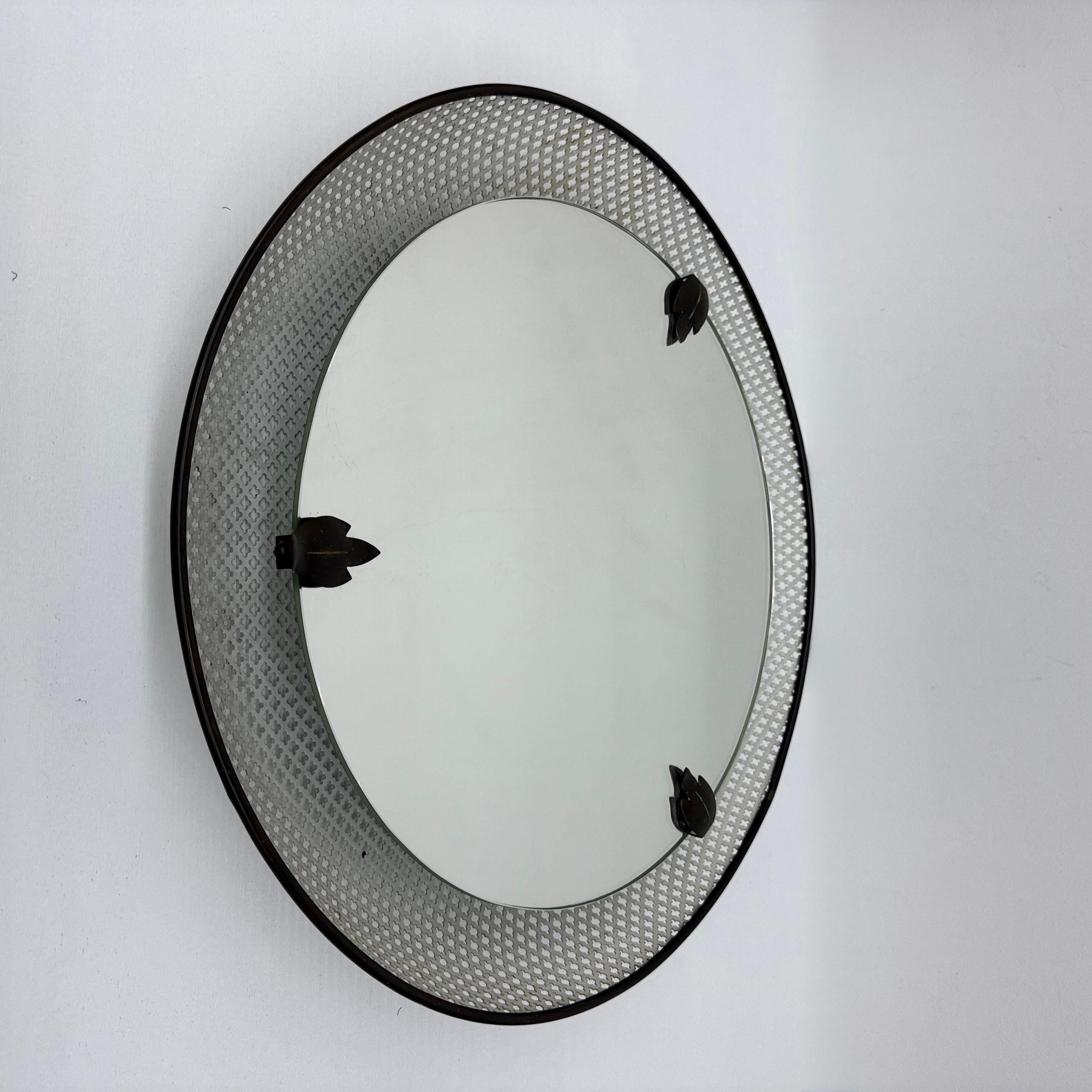 Miroir éclairé par Mathieu Mategot , années 1950 en vente 1