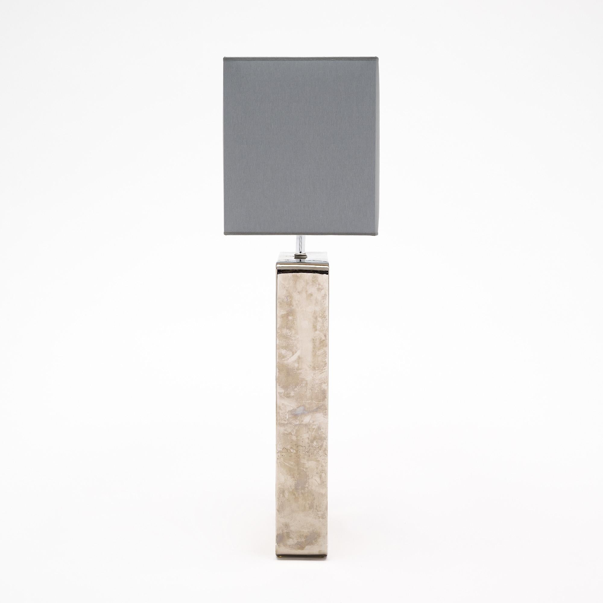 Fin du 20e siècle Lampes françaises importantes en céramique en vente