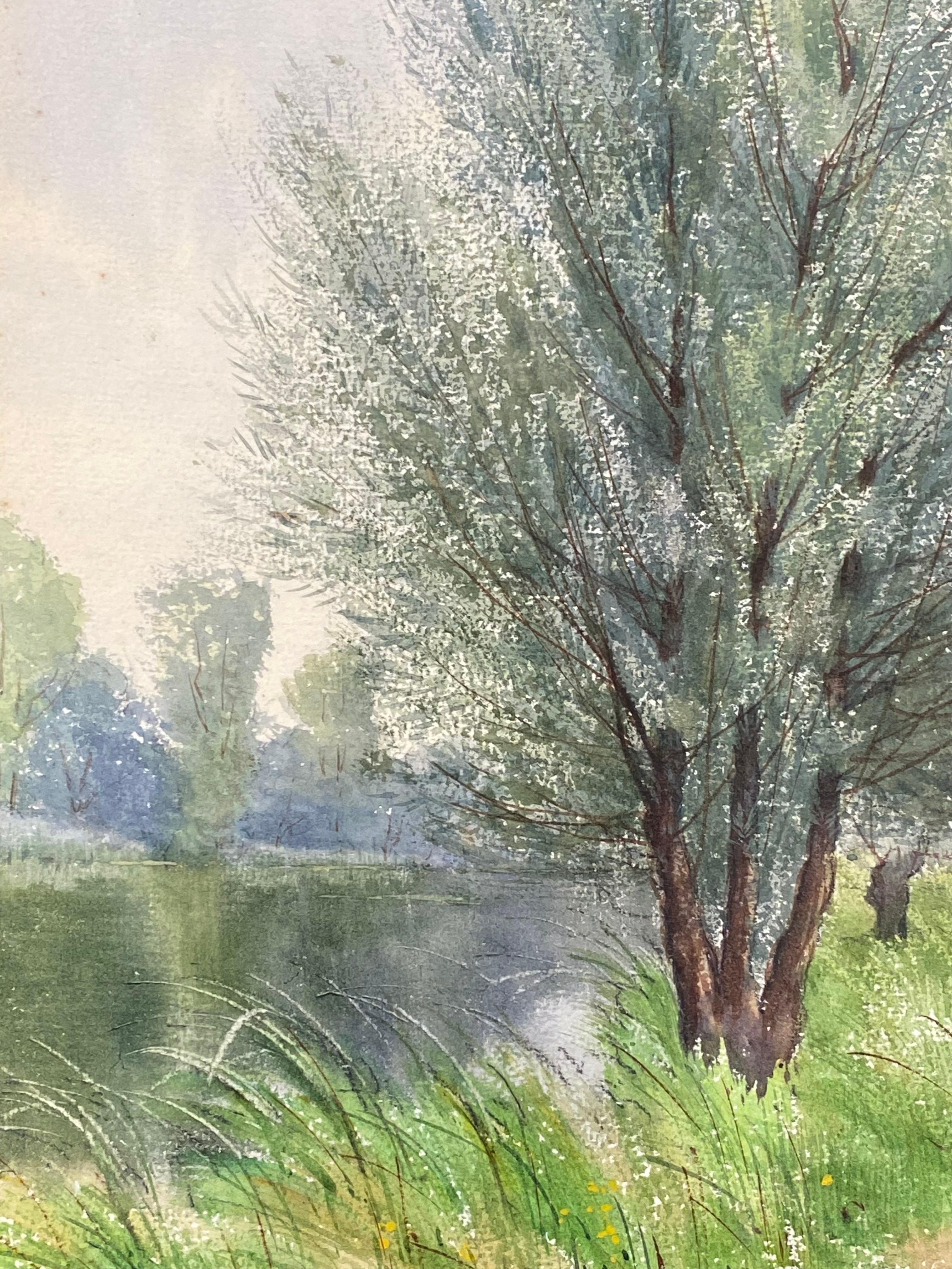 paintings of willow trees