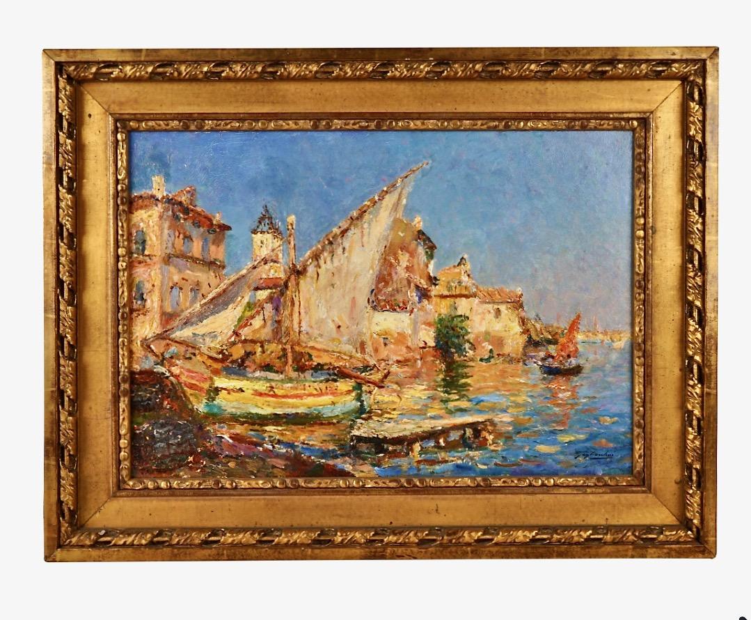 French Impressionist Painting by Julien G. Gagliardini 2
