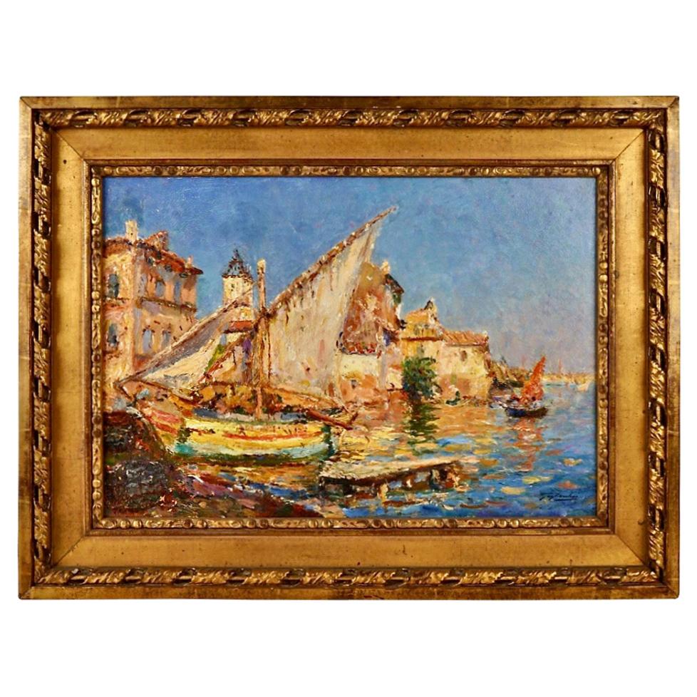French Impressionist Painting by Julien G. Gagliardini