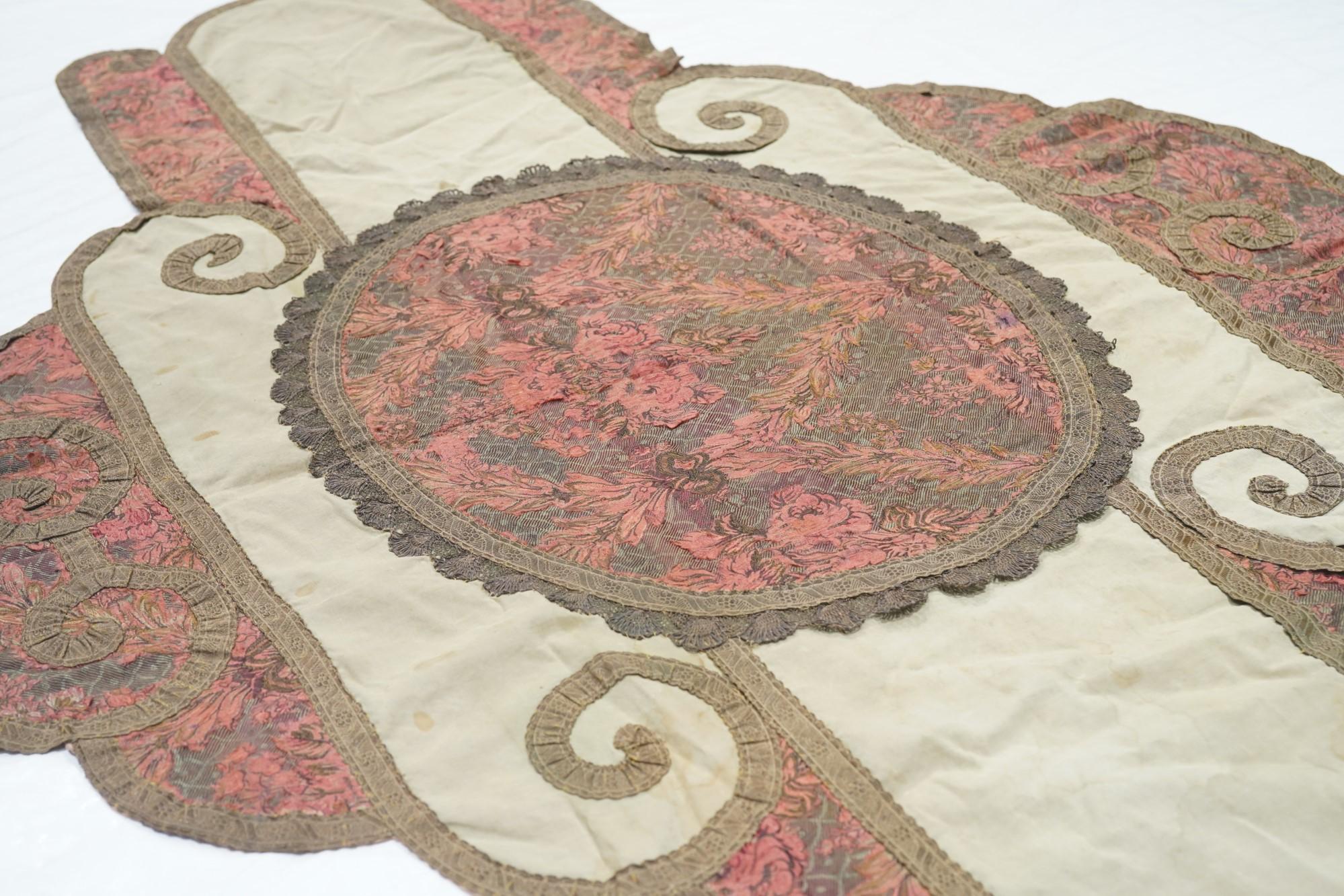 French Inbrodery Rug For Sale 2
