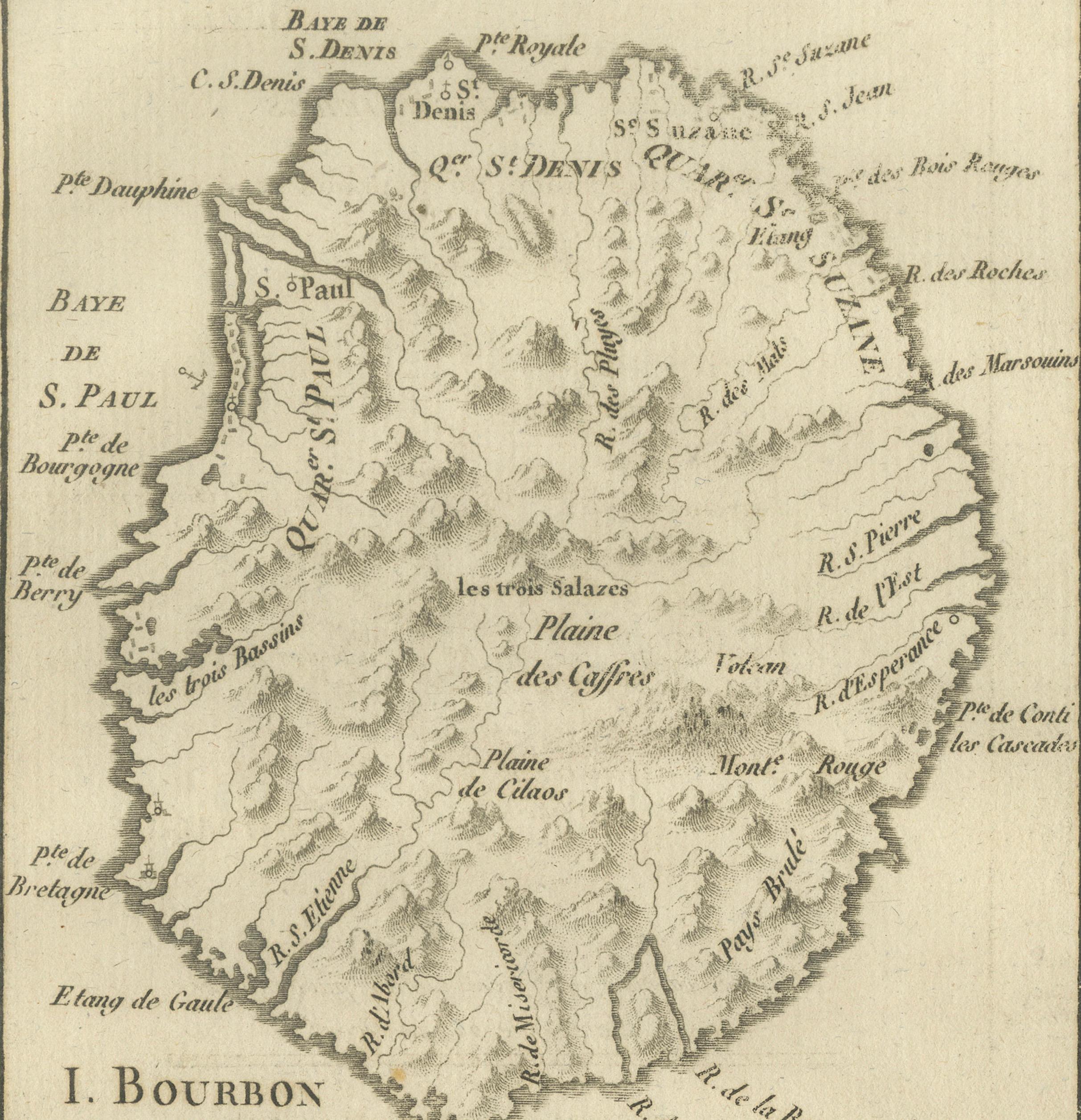 French Indian Ocean Islands – Bourbon, Isle de France & Rodrigues, Bonne c.1780
