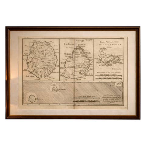 French Indian Ocean Islands – Bourbon, Isle de France & Rodrigues, Bonne c.1780
