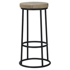 French Industrial Bar Stool