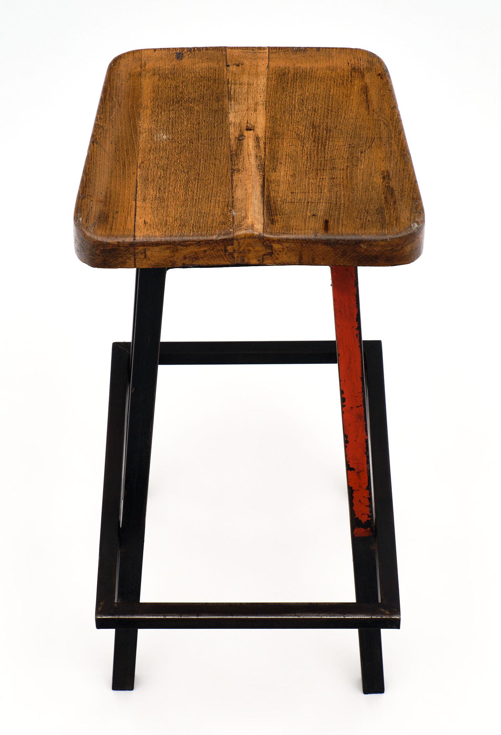 French Industrial Bar Stools 1
