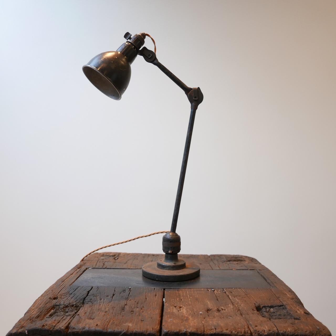 French Industrial Bernard-Albin Gras Table Lamp 2