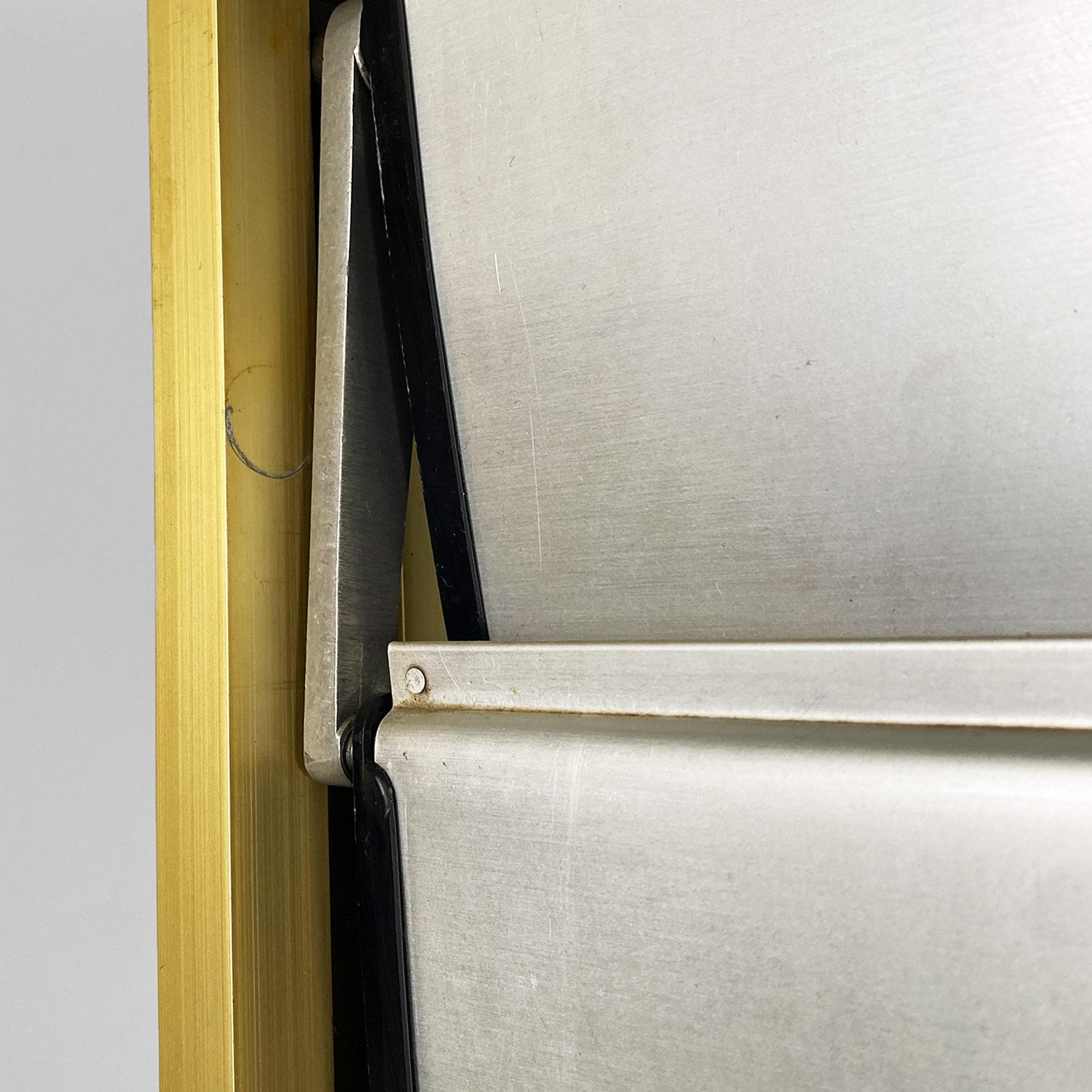 French industrial brise-soleil aluminium panel by Jean Prouvè, 1956 For Sale 5
