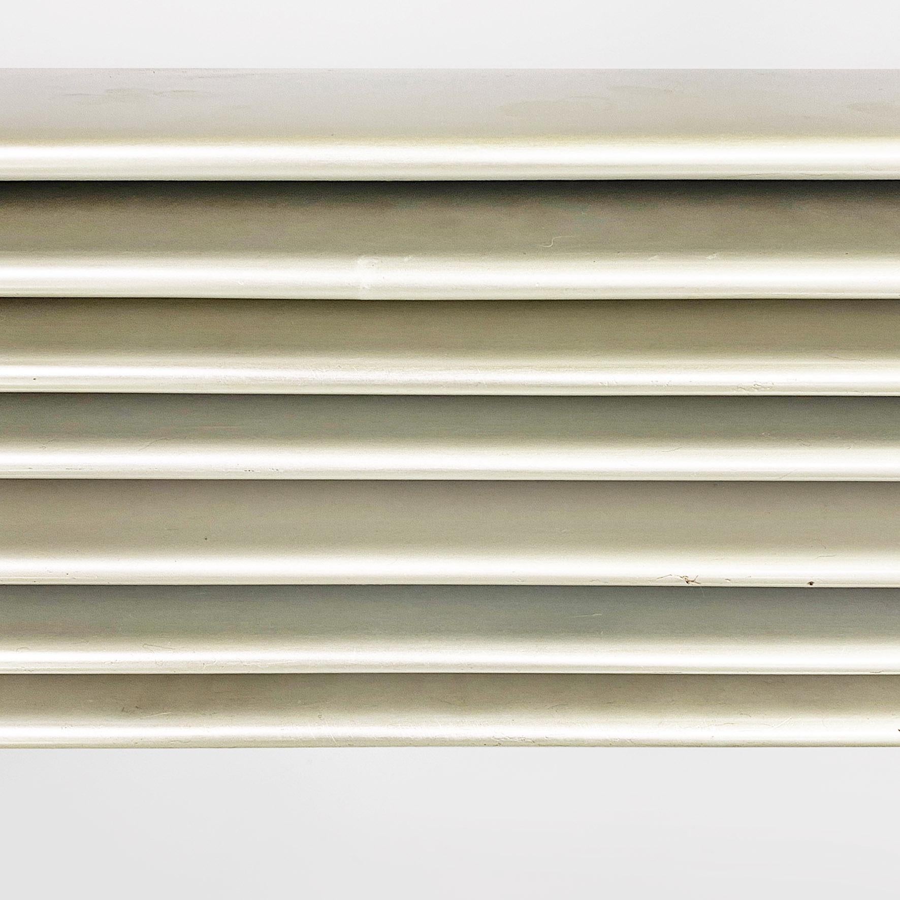 French industrial brise-soleil aluminium panel by Jean Prouvè, 1956 For Sale 6