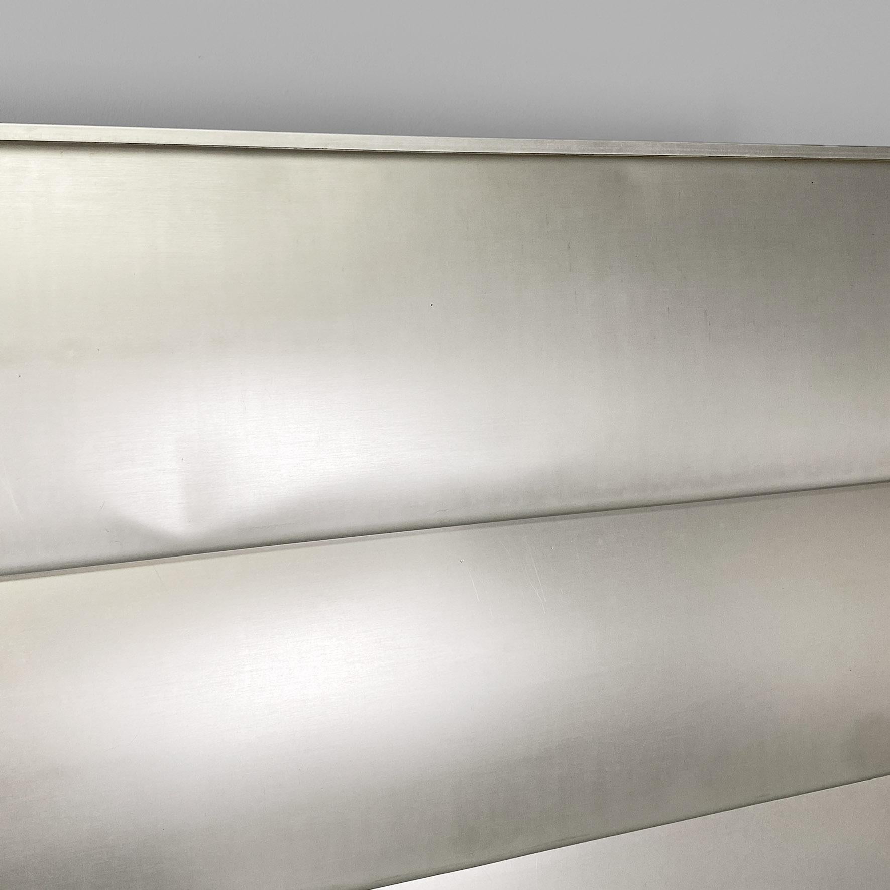 French industrial brise-soleil aluminium panel by Jean Prouvè, 1956 For Sale 11