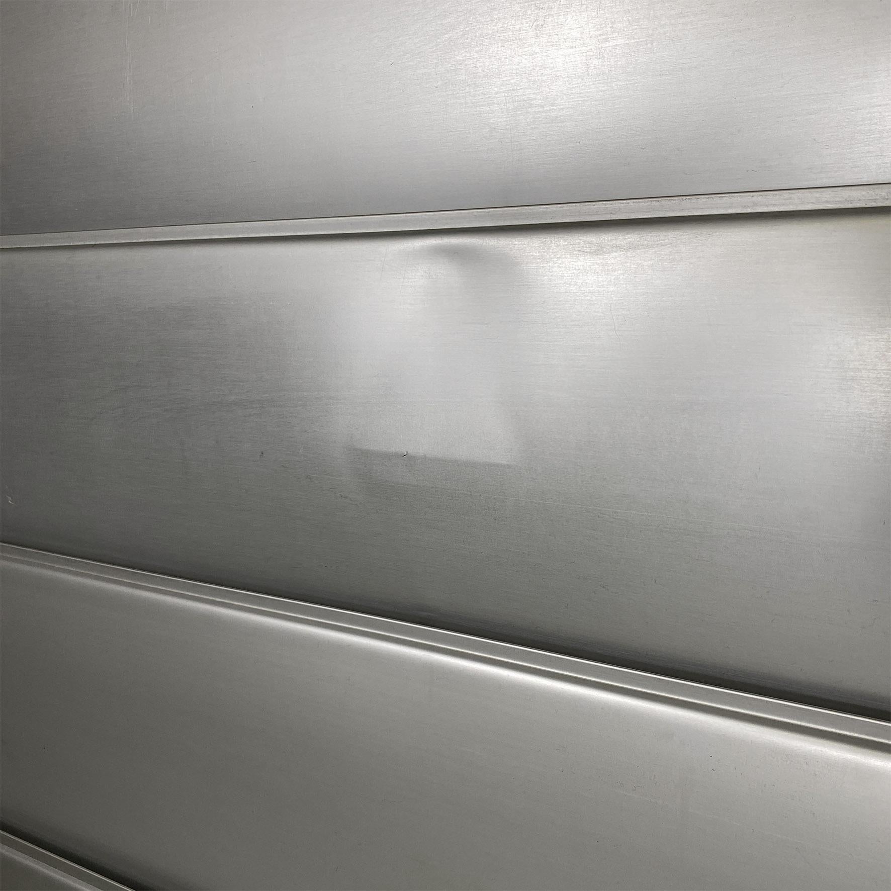 French industrial brise-soleil aluminium panel by Jean Prouvè, 1956 For Sale 13