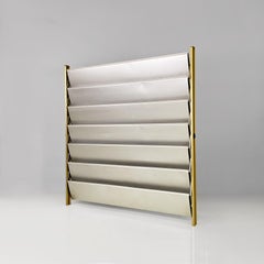 French industrial brise-soleil aluminium panel by Jean Prouvè, 1956