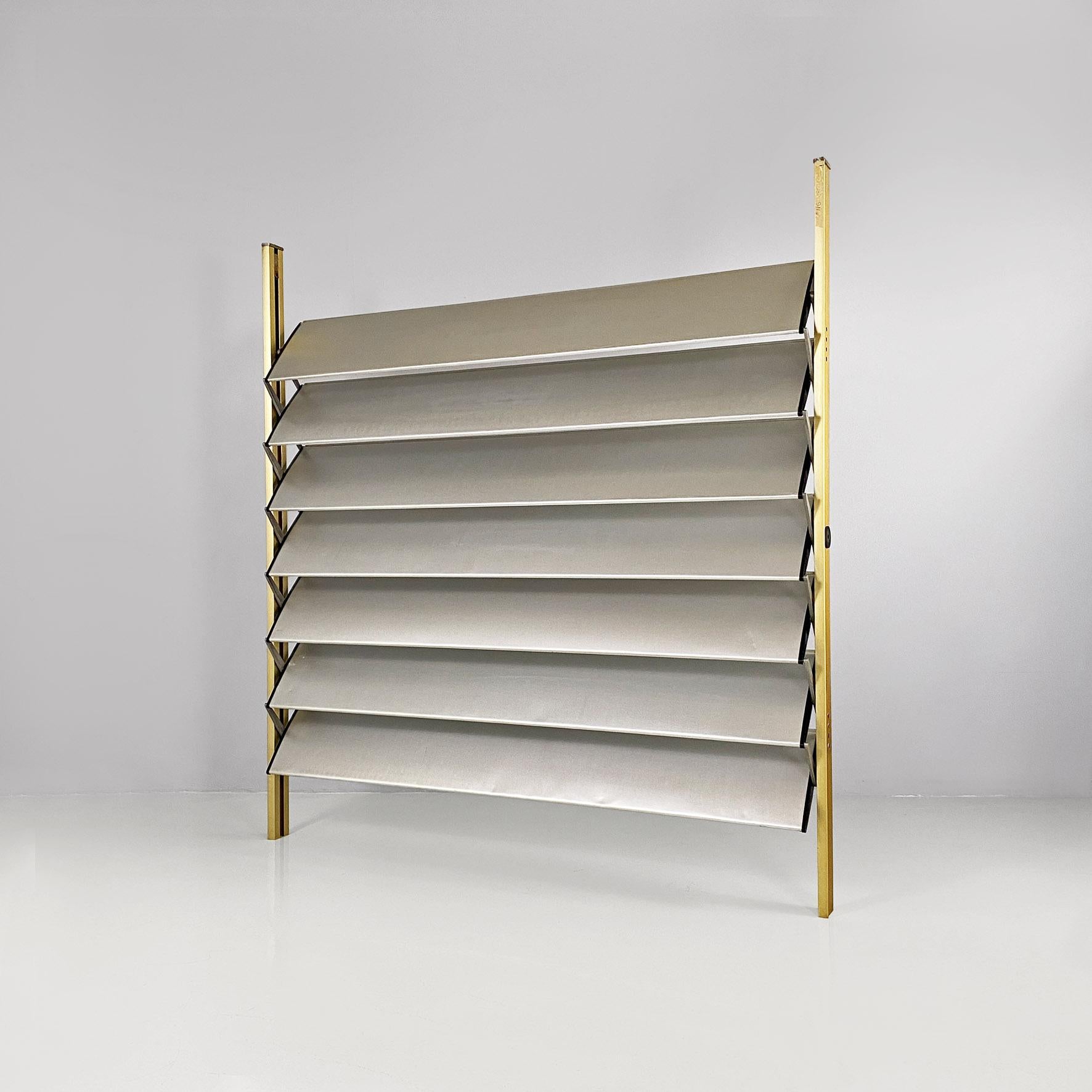 Mid-20th Century French industrial brise-soleil aluminium panel by Jean Prouvè, 1956 For Sale