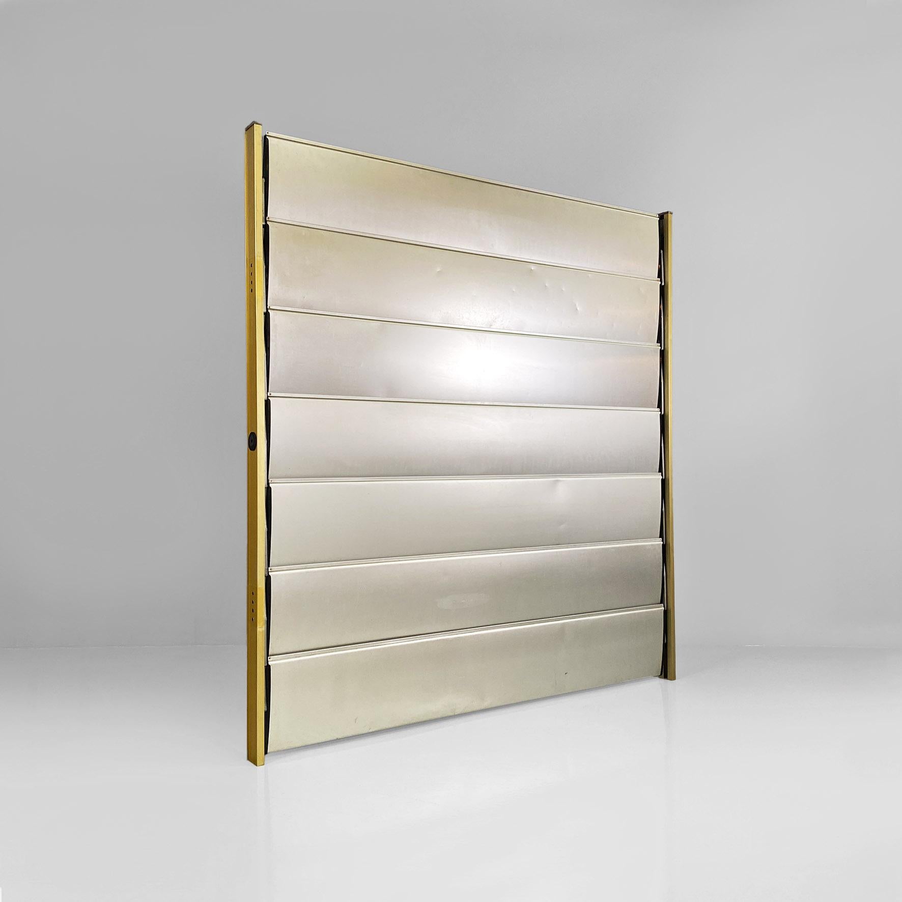 French industrial brise-soleil aluminium panel by Jean Prouvè, 1956 For Sale 1