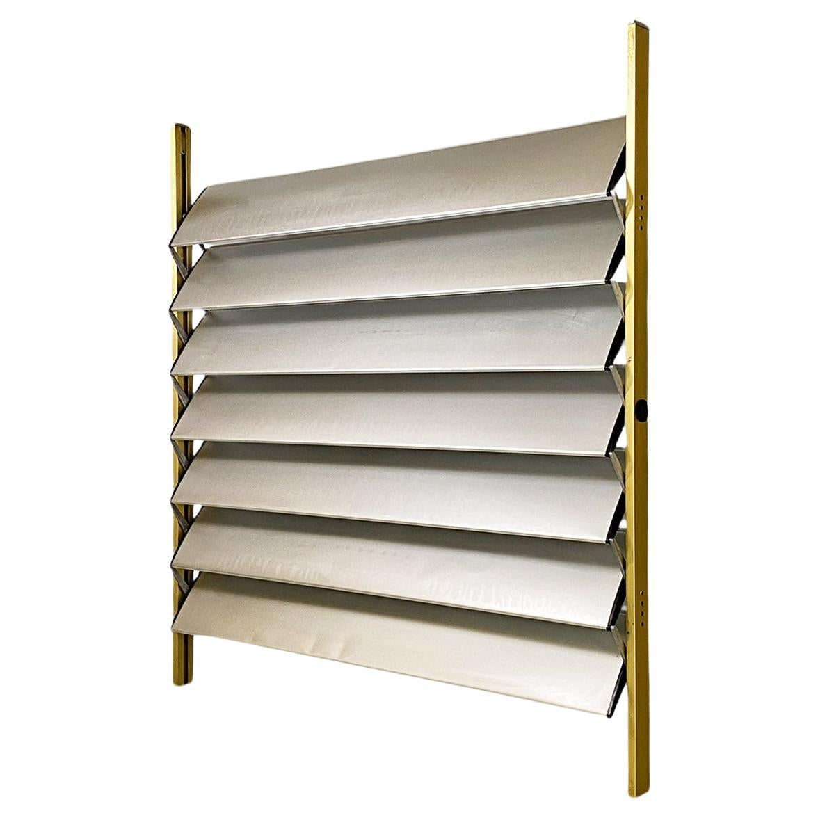  French industrial brise-soleil aluminium panel by Jean Prouvè, 1956 For Sale