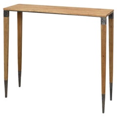 French Industrial Console Table