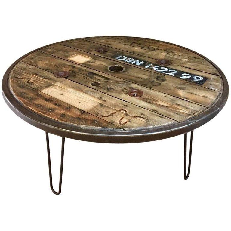 french industrial table