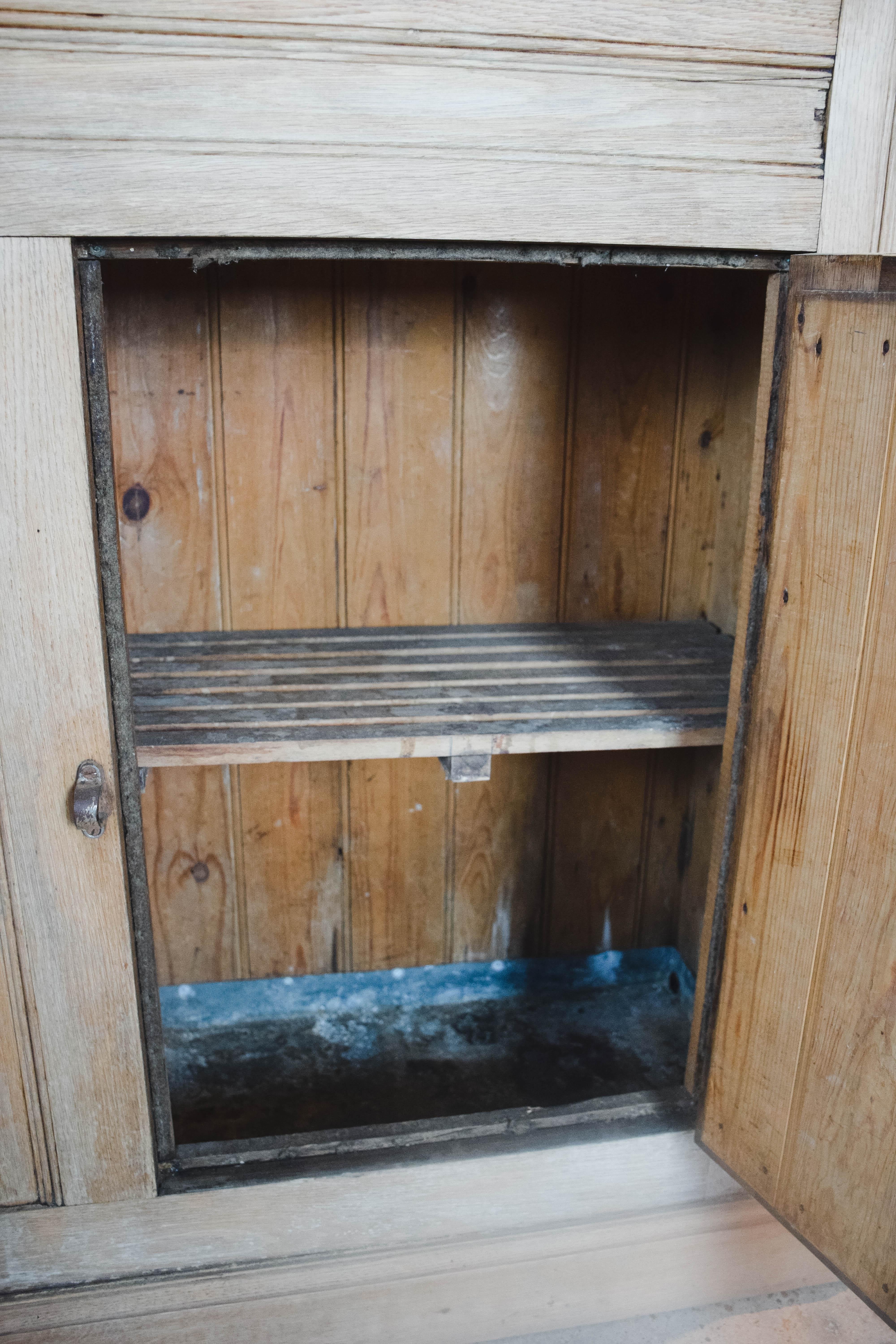 French Industrial Ice Box Cabinet 8