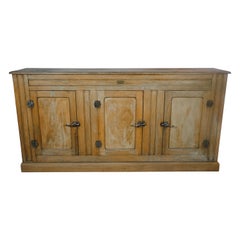 French Industrial Ice Box Cabinet