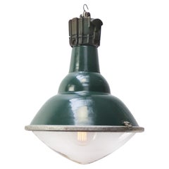 French Industrial Pendant Light by Sammode, Green Enamel
Iron, 42\" French Industrial Pendant Light by Sammode, Green Enamel
Iron, 42\"