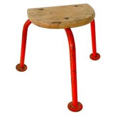 French Industrial Stool