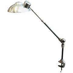 Vintage French Industrial Task Lamp by Ferdinand Solere