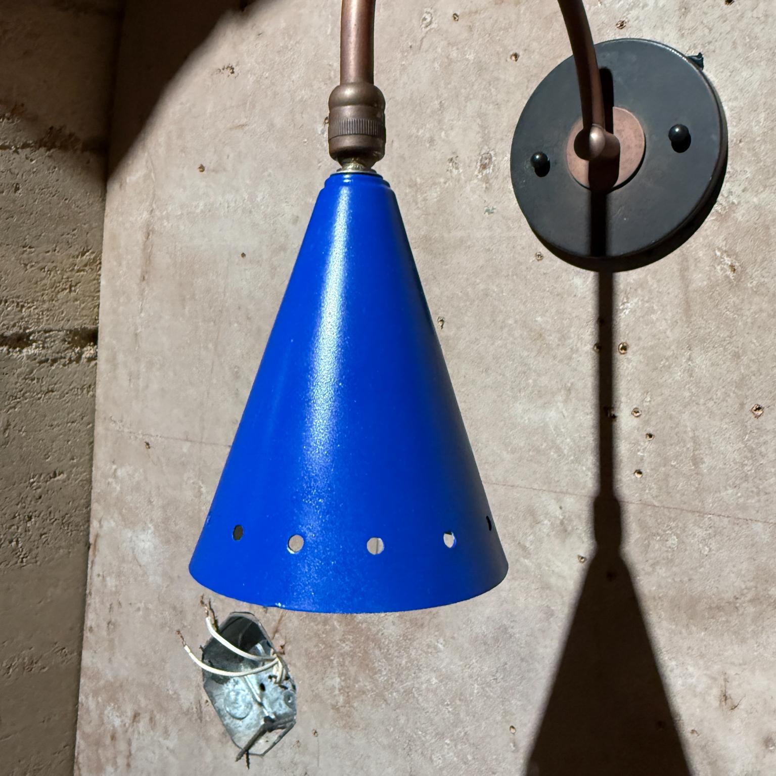 Mid-20th Century French Industrial Wall Sconce After Jacques Biny- Prouve Era For Sale