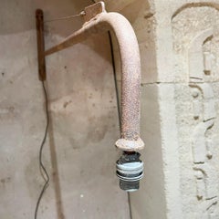 French Industrial Wall Sconce Style Jean Prouve Potence Pivot Swing Arm