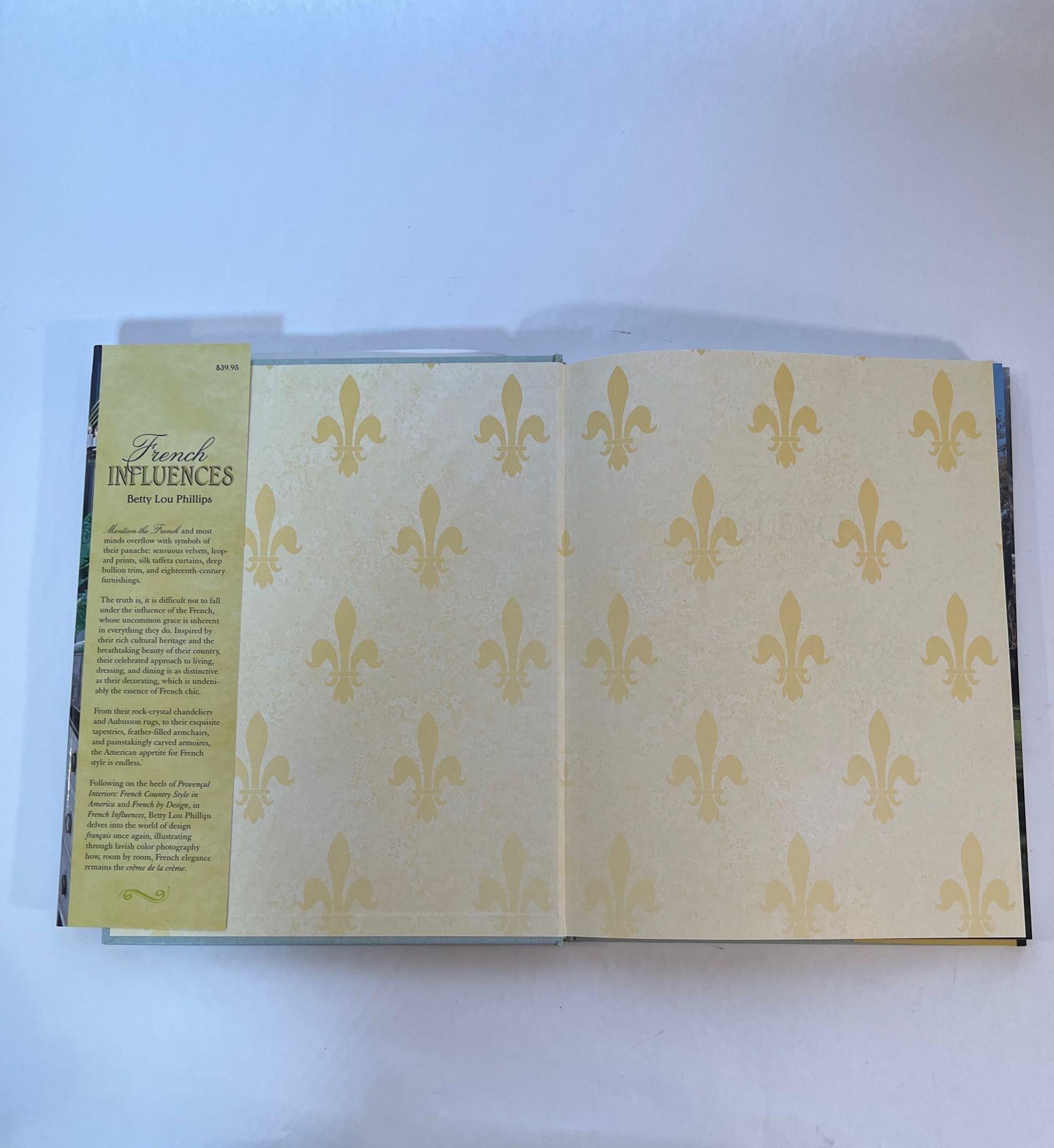 Paper French Influences Hardcover Book By Betty Lou Phillips Signed First Edition For Sale