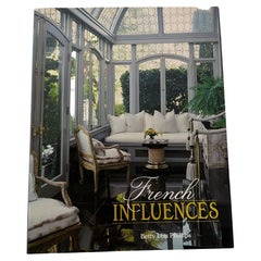 Livre à couverture rigide « French Influences » de Betty Lou Phillips, première édition signée