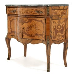 French Inlaid ‘Bombe’ Cabinet