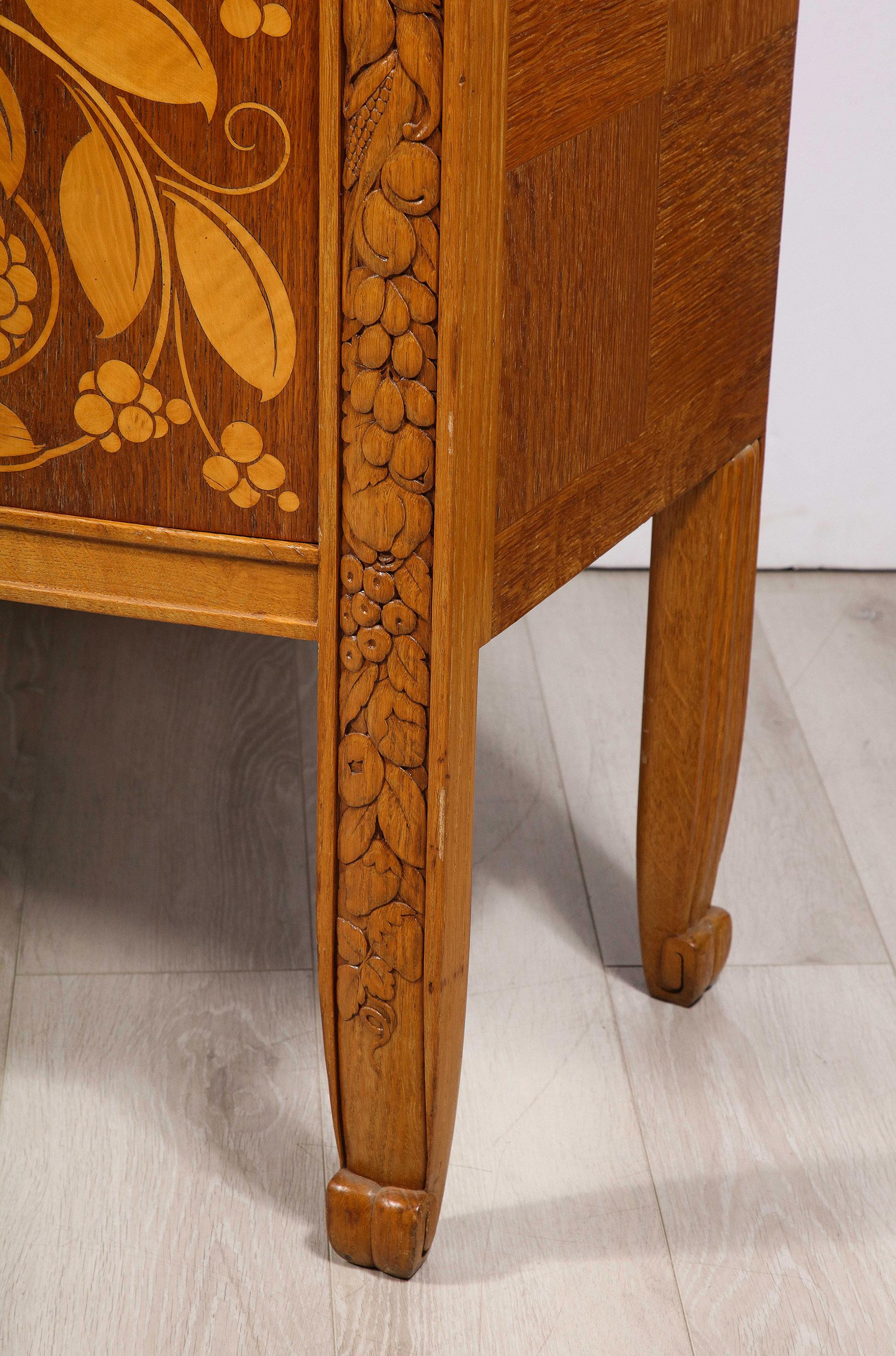 French Inlaid Credenza by Michel Dufet For Sale 7