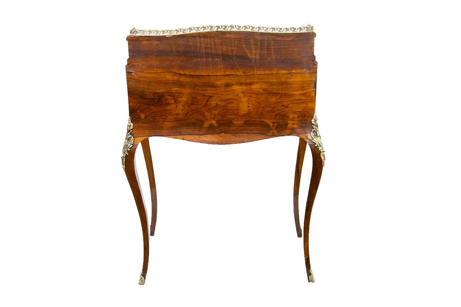 French Inlaid Ladies Desk For Sale 9