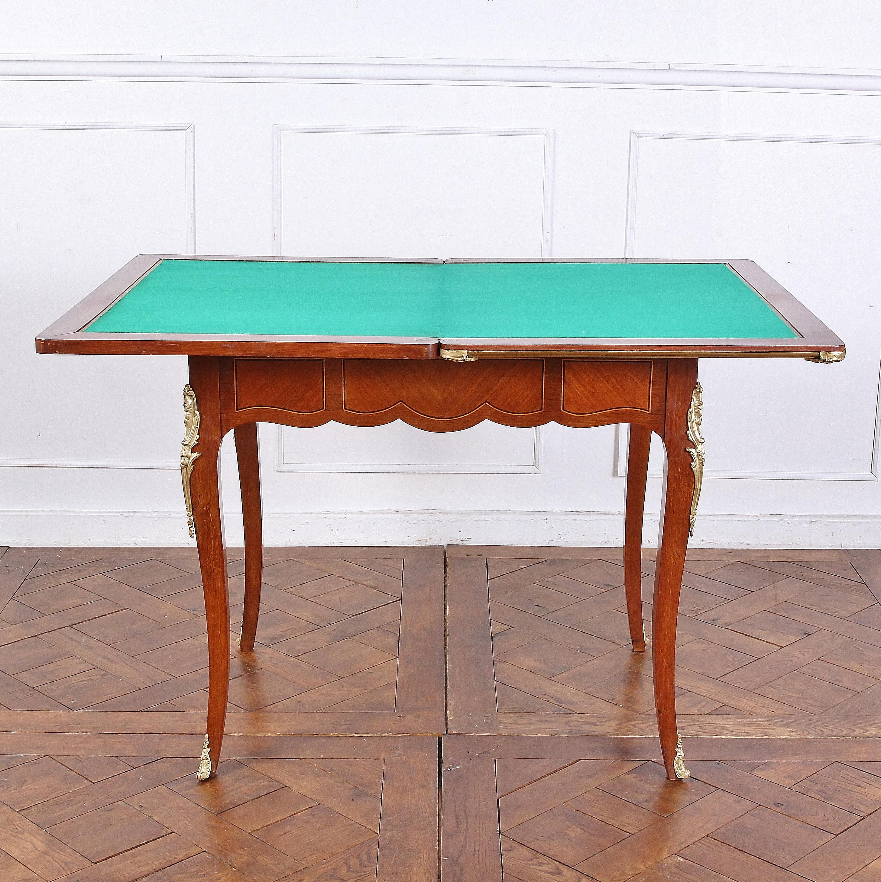 French Inlaid Louis XVI Games Table 5