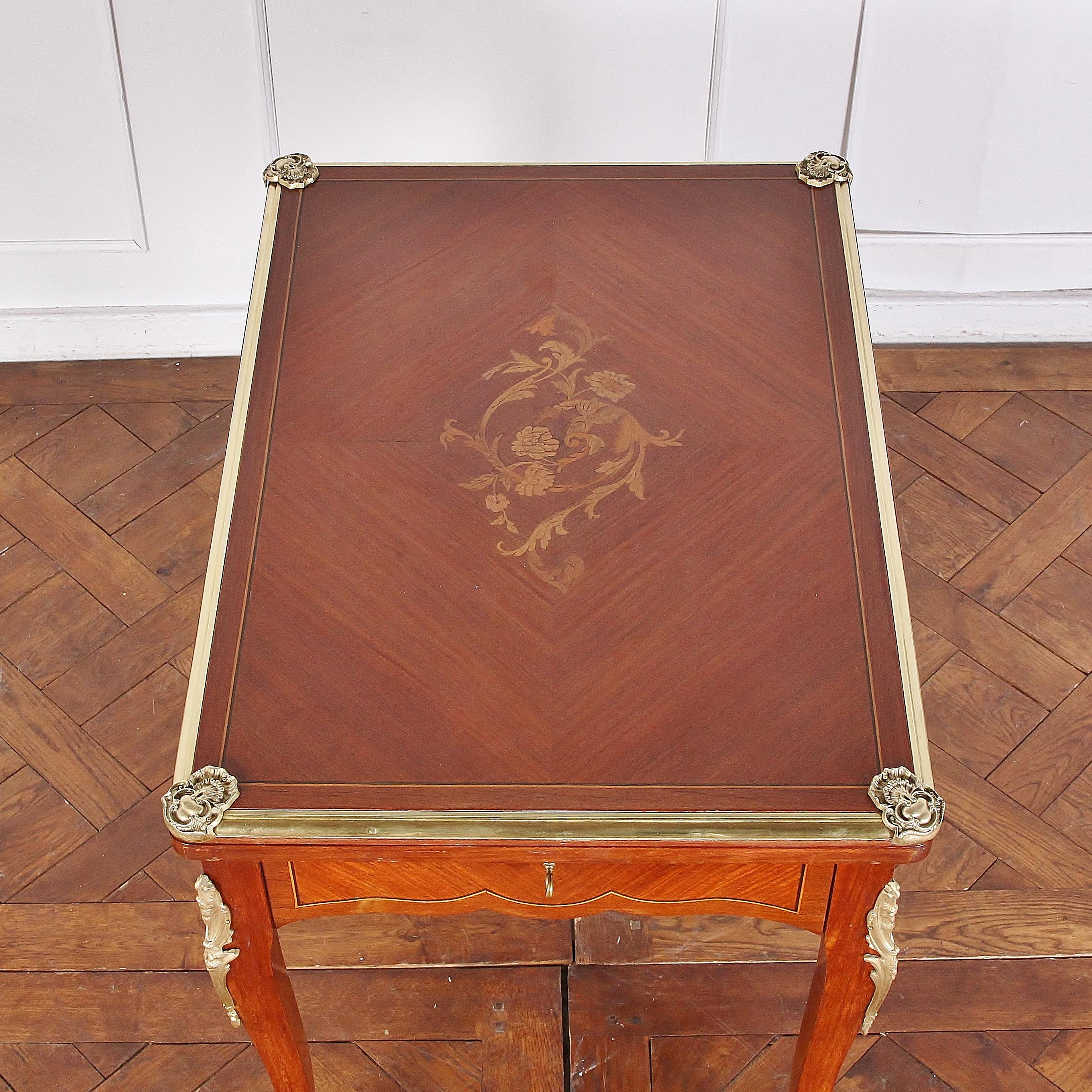 French Inlaid Louis XVI Games Table 3
