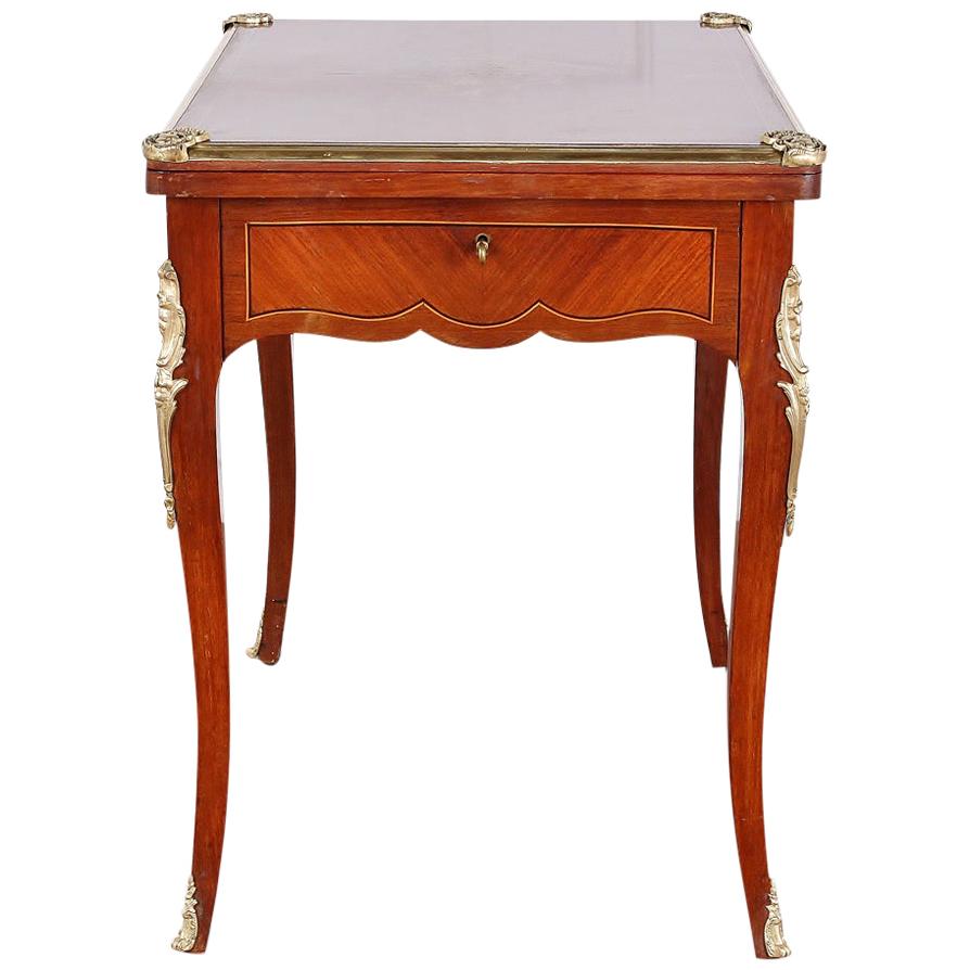French Inlaid Louis XVI Games Table