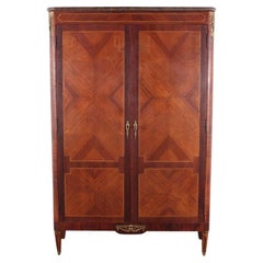 French Inlaid Louis XVI Style Cabinet