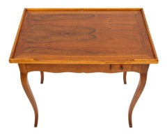 French Inlaid Mahogany Tric-Trac Games Table
