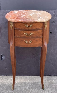 French Inlaid Nightstands or Bedside Tables, 'Individually Priced'