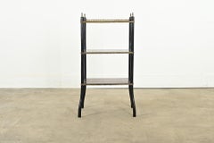 French Inlay & Ebonized Etagere Circa 1900