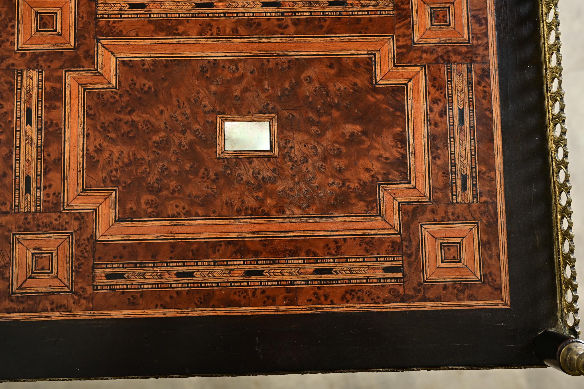 French Inlay & Ebonized Etagere Circa 1900 For Sale 2