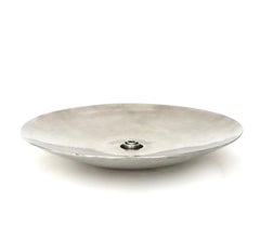 French Inox or Zinc Flower Dish