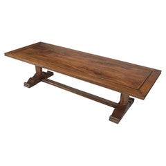 French Inspired Figured Walnut Custom Hand-Made USA Dining Table Any Dimension