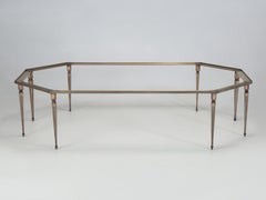 French Inspired Louis XVI Style Bronze Coffee Table New in Most Shapes and Sizes