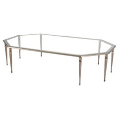 French Inspired Louis XVI Style Bronze Coffee Table New in Most Shapes and Sizes