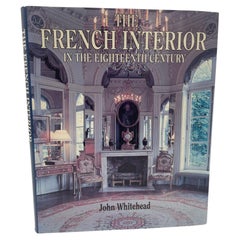couverture rigide « French Interiors of the Eighteenth Century » de John Whitehead