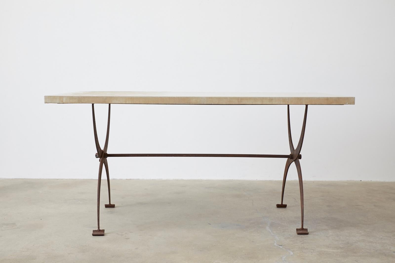 concrete dining table san francisco