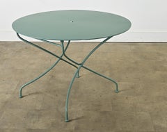 French Iron Bistro Table with New Powdercoat